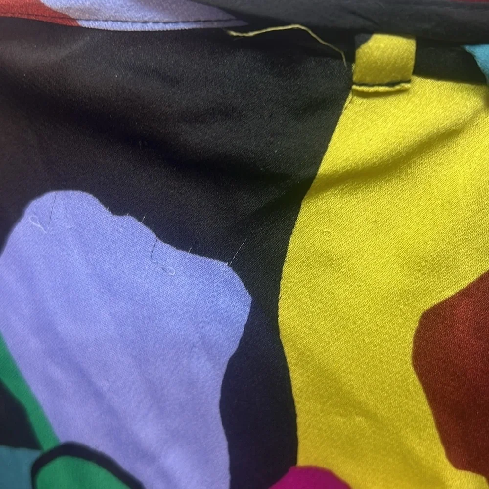 Kate Spade Floral Collage Wrap Skirt